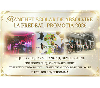 Banchet Scolar la Predeal, 2026