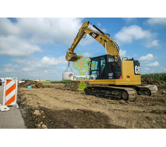 Închiriere Excavatoare pe Șenile – Capacități 5T, 10T, 18T, 25T - 2