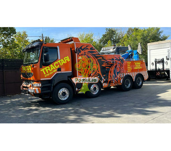 Tractări auto și agabaritic – non stop