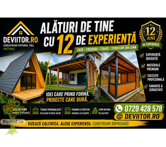 Constructi de viitor alături de tine de 12 ani