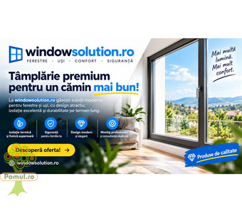 Window Solution – Termopane, Ferestre și Uși PVC, Tâmplărie Aluminiu