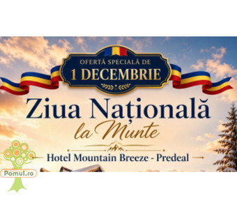 Ofertă 1 Decembrie la Predeal