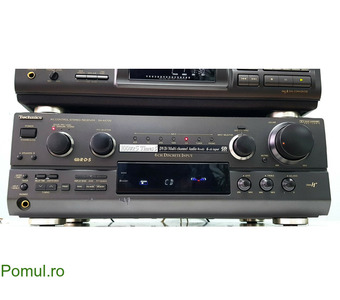 Technics SA AX 720 amplificator Stereo si 5.1 Receiver 6 canale statie