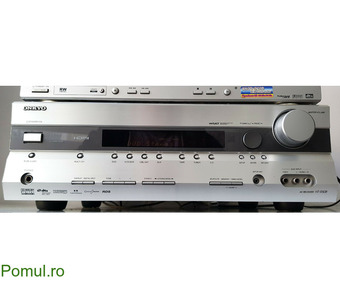 ONKYO TX R 508 amplificator 5.1 HDMI 130 W x 5 muzica filme arta