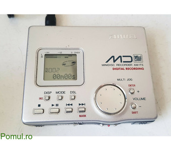 AIWA AM F 5 minidisc recorder player MD mini disc digital Japan